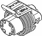 4 Way 1.5 F MetriPack (M/P) Sealed Connector Brown