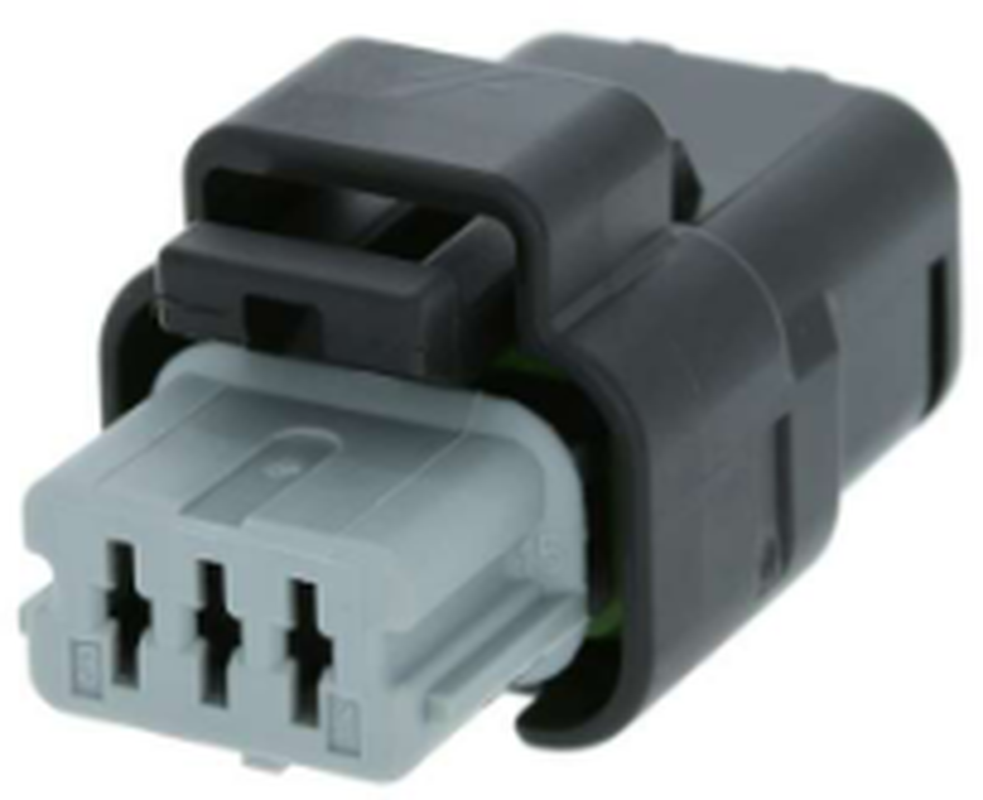 3 Way F SICMA-3 1.5 Sealed Connector Gray