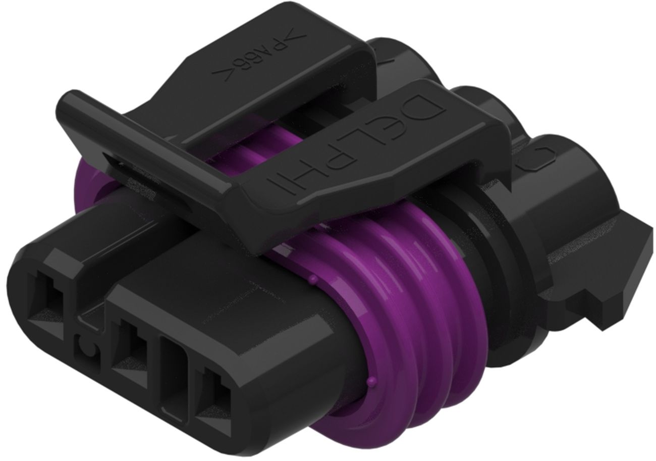 3 Way 1.5 MetriPack (M/P) 150 Sealed Connector Black