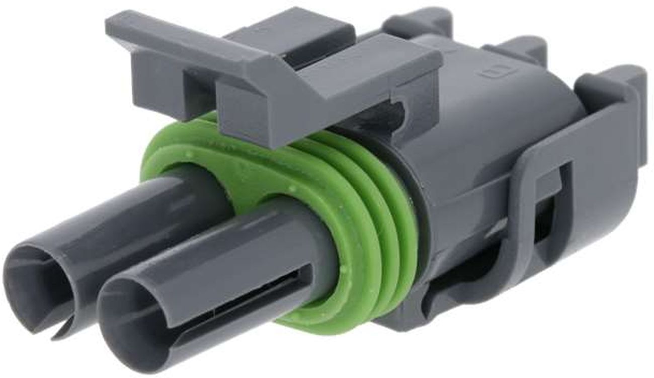 2 Way Male 2.6 W/P Sealed Connector Gray-Medium